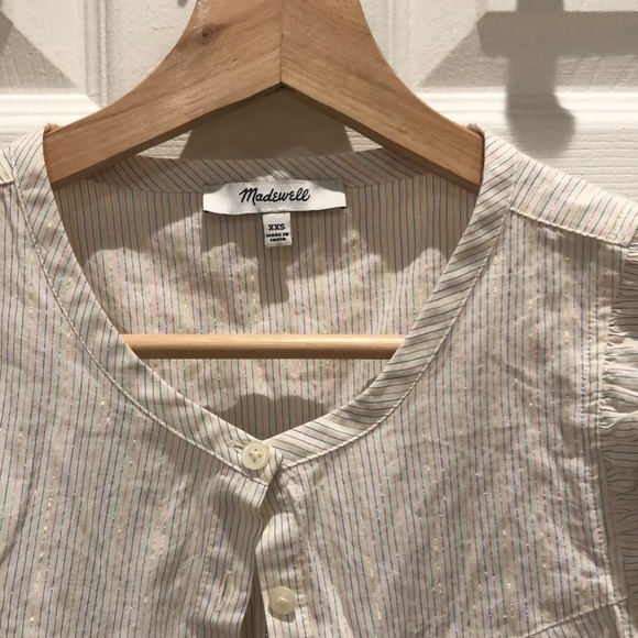Madewell cotton stripe shirt - Picture 2 of 5